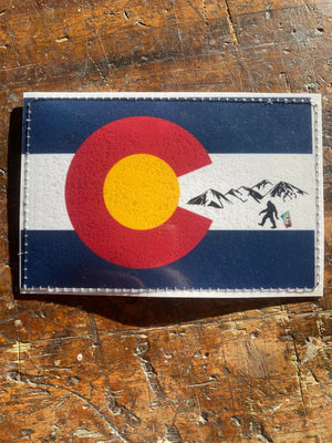 COLORADO FLAG HIPPIE SASQUATCH fortunewallet